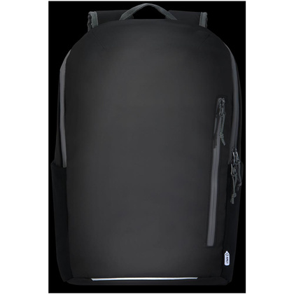 Aqua wodoodporny plecak z recyklingu z certyfikatem GRS na 15-calowego laptopa o pojemności 21 l