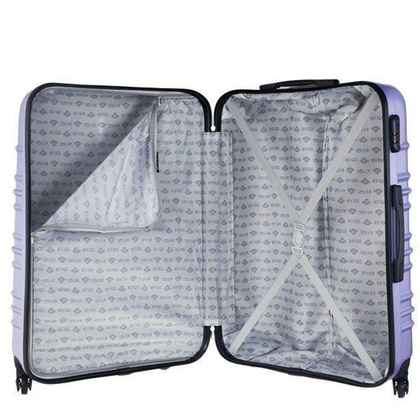 Średnia walizka KEMER SOLIER 838 Fioletowa - min. zamówienie 20 / 50 / 100 szt.