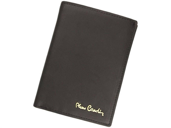 Elegancki skórzany portfel męski, RFID