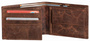 Portfel skórzany KEMERWILDERNESS Brązowy
