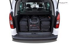 PEUGEOT PARTNER 2008+ TORBY DO BAGAŻNIKA 4 SZT KJUST