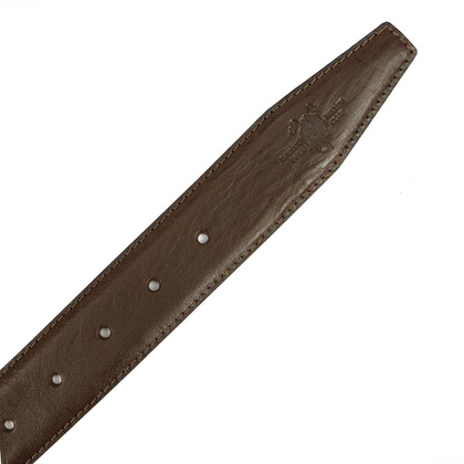 Pasek męski skórzany Harvey Miller 035/1 Niebieski