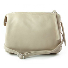 Listonoszka Vera Pelle Trzy komory pojemna różowa jasna  VP3K3RR