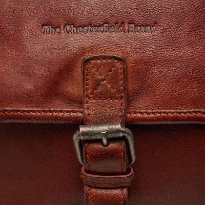 Torebka damska, listonoszka skórzana Koniak - min. zamówienie 20 / 50 / 100 szt.