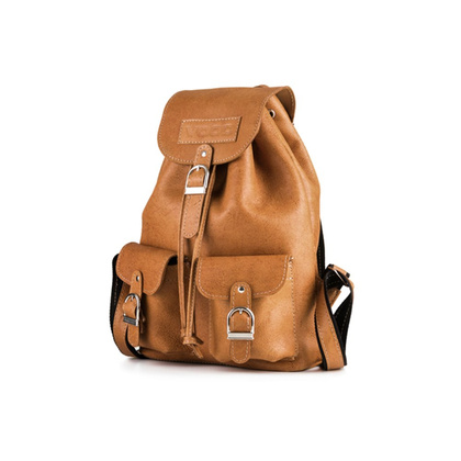 Plecak skórzany KEMER VOOC RETRO TC13 Camel