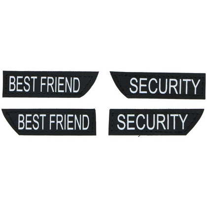 Szelki dla psa z taśma odblaskową 37 - 49 cm small