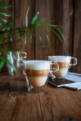 Komplet 6 szklanek z podwójną ścianką 350ml Senso 27459