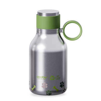 ASOBU Butelka termiczna z miską dla psa RECYCLE, 975ml
