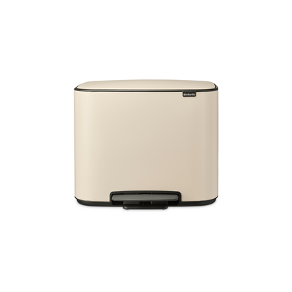 Kosz na śmieci pedałowy BO 11+23L Beige 202247
