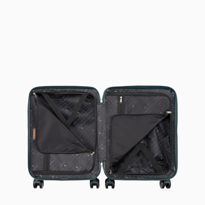 Mała kabinowa walizka PUCCINI GENEVA PC033C 5D Zielona