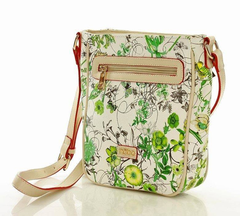 NOBO Listoonszka biały z zielonym nadrukiem - min. zamówienie 20 / 50 / 100 szt.