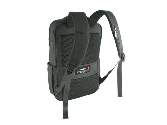 Plecak biznesowy na laptop 15' AERONAUTICA MILITARE Airspace Czarna