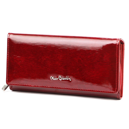 Portfel damski skórzany PIERRE CARDIN 05 LINE 106 Fioletowy