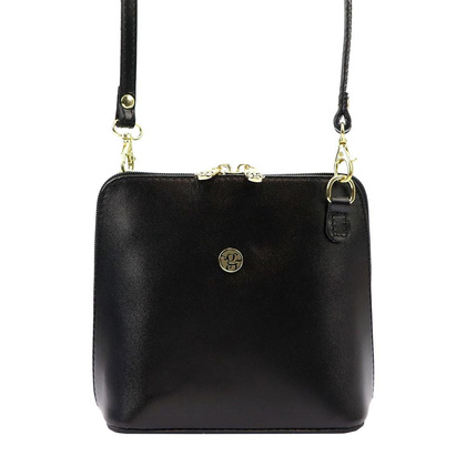 SKÓRZANA TOREBKA 1702 VP KEMER czerwony