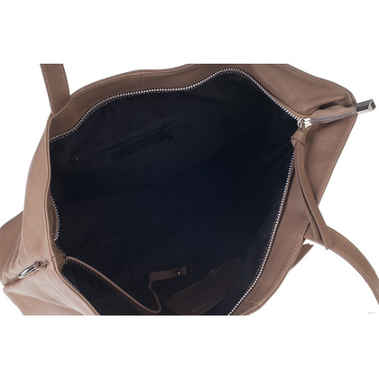 Torebka damska skórzana KEMER 168 Brązowa - min. zamówienie 20 / 50 / 100 szt.