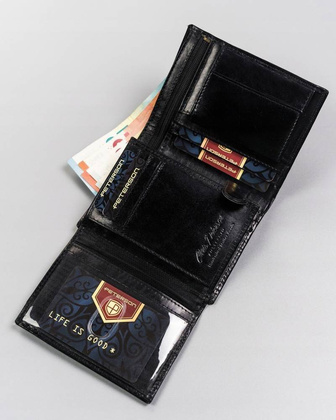 Duży portfel męski bez zapięcia