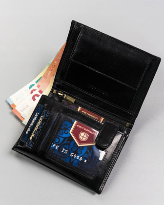 Duży portfel męski bez zapięcia