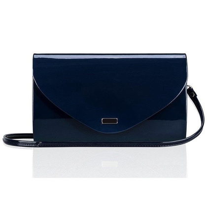 Torebka wizytowa KEMER SOLIER F15 Granatowy Lakier - min. zamówienie 20 / 50 / 100 szt.