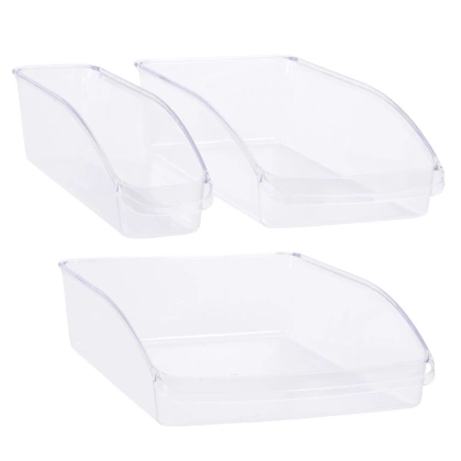 Pojemnik organizer do lodówki na owoce warzywa 3x