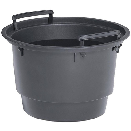 DONICZKA DO KWIATÓW MILLY ŚR 24CM JASNY SZARY