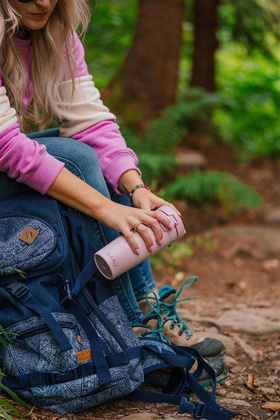 Kubek termiczny 400ml FUORI różowy 27688