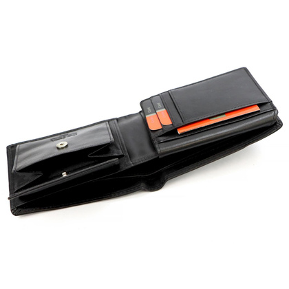 Portfel męski skórzany PIERRE CARDIN YS603 8806 Czarny