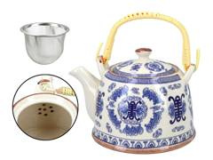 Czajnik ceramiczny z zaparzaczem