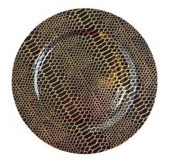 Podtalerz czarno-złoty wzór skóra węża