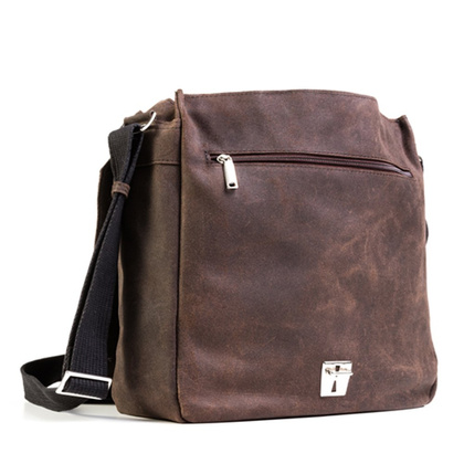 DUŻA TORBA NA RAMIĘ KEMER VOOC URBAN RDW8 brąz