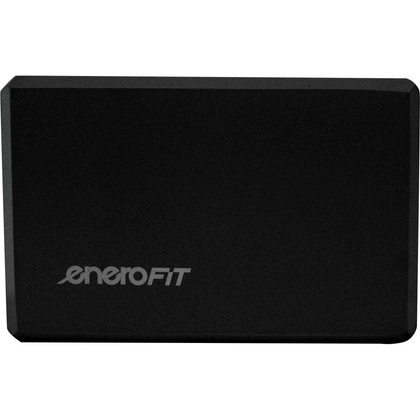 BLOK KOSTKA DO ĆWICZEŃ JOGA PILATES FITNESS CZARNA ENERO FIT