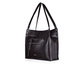 Skórzana torba damska shopper Vitoria FL18 czarna - min. zamówienie 20 / 50 / 100 szt.
