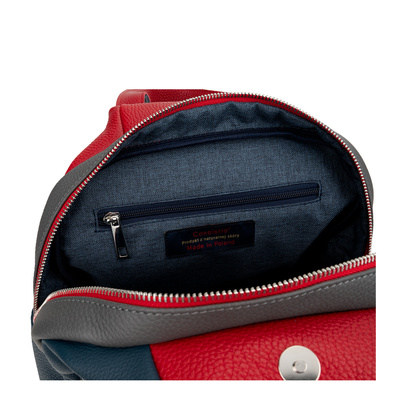 Stylowy damski plecak skórzany Canaletto – wyjątkowy design i funkcjonalność w wielokolorowym wydaniu P420w2