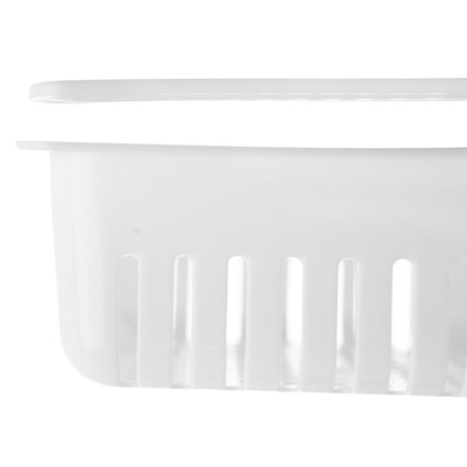 Organizer szufladka do lodówki zawieszana pojemnik rozsuwany pod półkę