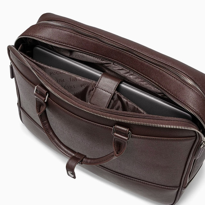 Torba na laptop 17" PUCCINI FASHION TL2507 2 Brązowa