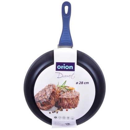 Patelnia diamentowa do smażenia duszenia 28 cm