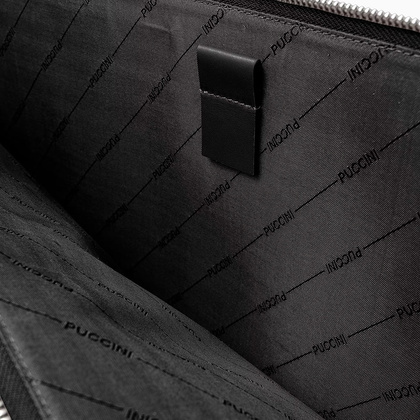 Skórzane etui na laptop 15" PUCCINI VULCANO VC92526 1 Czarne