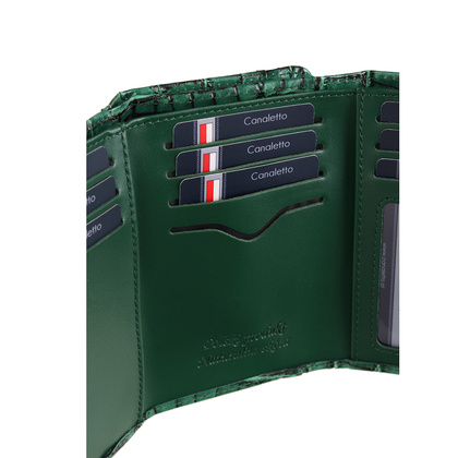 Portfel damski Canaletto ze skóry croco PD1224cs292 RFID