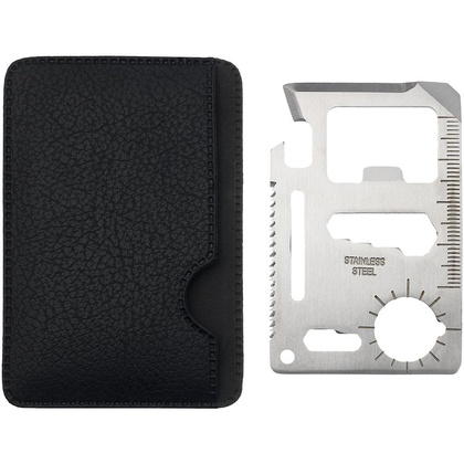 Multinarzędzie karta kredytowa 11 funkcji Czarny