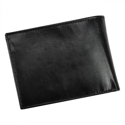 Portfel męski skórzany PIERRE CARDIN YS520.1 88061 RFID Czarny