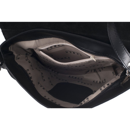 Torebka damska KEMER 507 Czarna - min. zamówienie 20 / 50 / 100 szt.