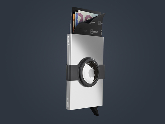 Etui na karty kredytowe RFID ZEN z uchwytem na AirTag 2157