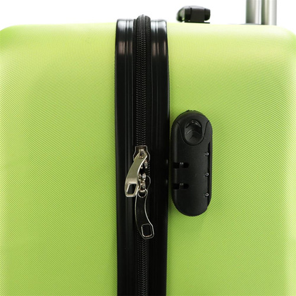 Zestaw z trzech walizek oraz kuferka W3002 S14/20/24/28 wiśniowy KEMER