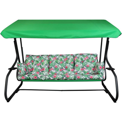 Huśtawka ogrodowa 3- osobowa Matylda z moskitierą