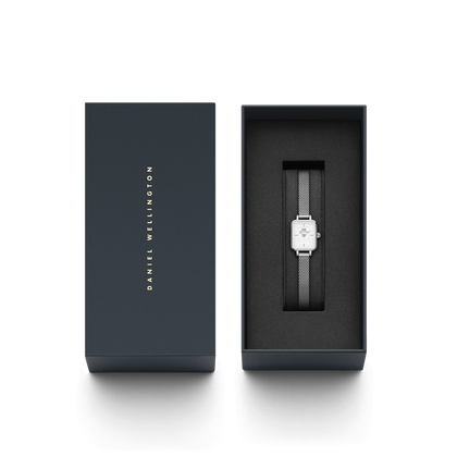 ZEGAREK DAMSKI DANIEL WELLINGTON Quadro Mini 15mm DW00100726 + BOX (zw524b)