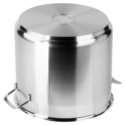 Garnek stalowy z pokrywką 18/10 PREMIUM 14 l ORION