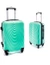 Mała kabinowa walizka PELLUCCI RGL 663 S Miętowa