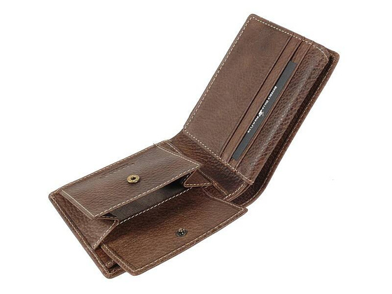 BH-393 TUCSON Portfel męski skórzany Brązowy