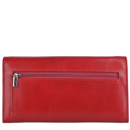 Portfel damski skórzany KEMER D49 Bordowy - min. zamówienie 20 / 50 / 100 szt.