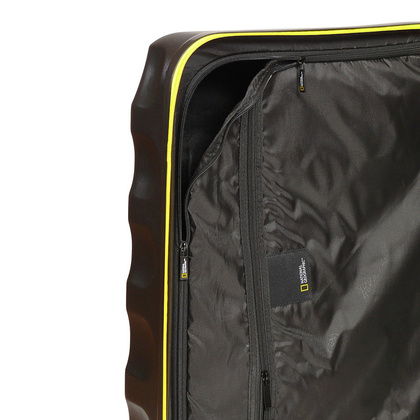 Mała kabinowa walizka NATIONAL GEOGRAPHIC ARETE Czarna