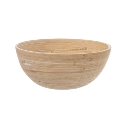Miska bambusowa na owoce i warzywa drewniana 14 cm